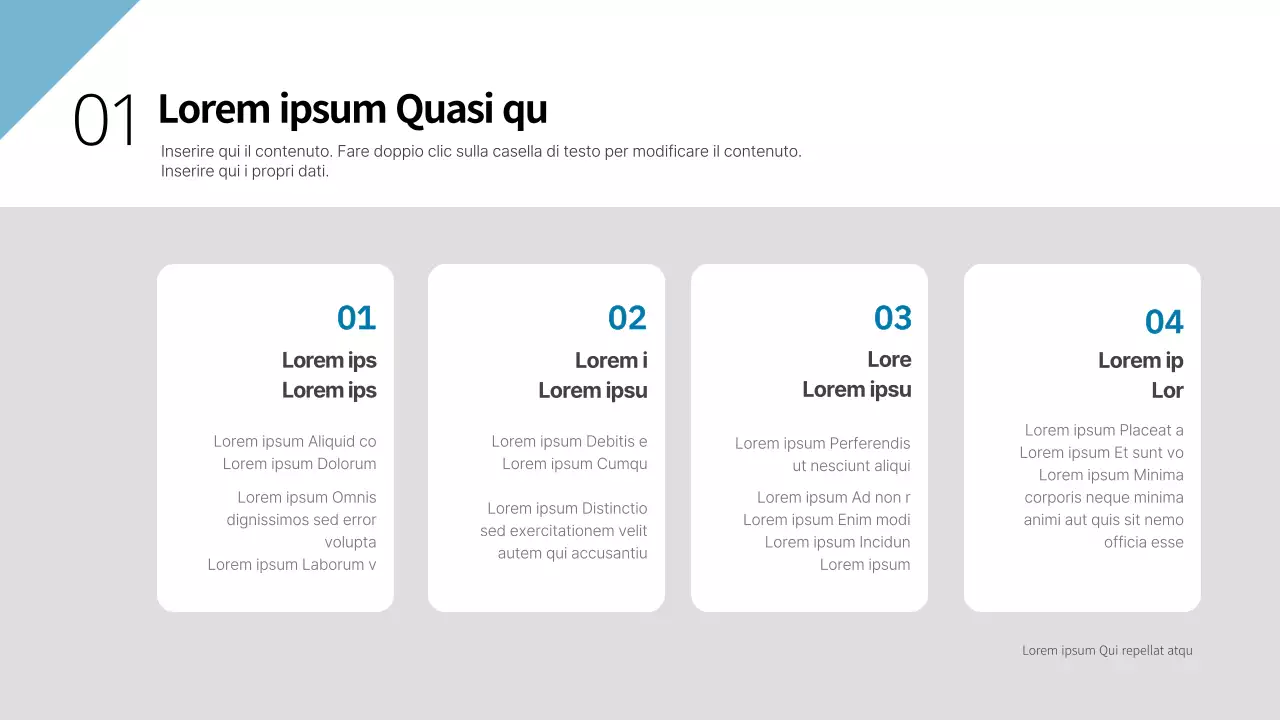 Piano aziendale blu-verde e grigio per la riorganizzazione del sistema di valutazione del personale di Mirigroup Piano aziendale