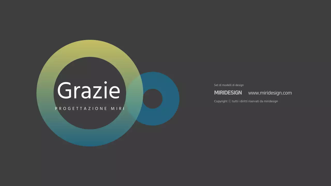 Modello di disegno del cerchio grigio