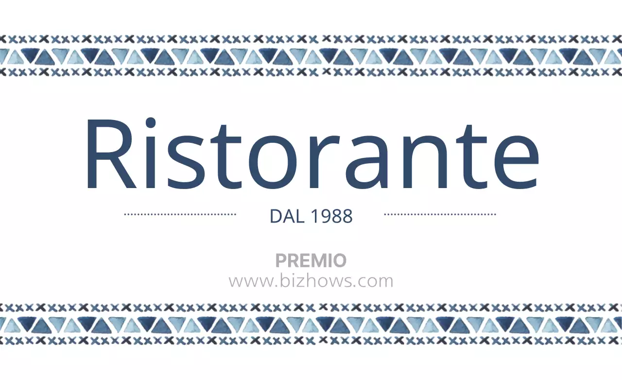 Adesivi per ristoranti