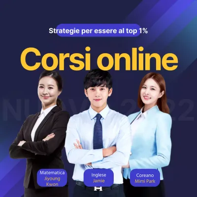 Tema del corso intensivo online della Marina e dell'istruttore giallo