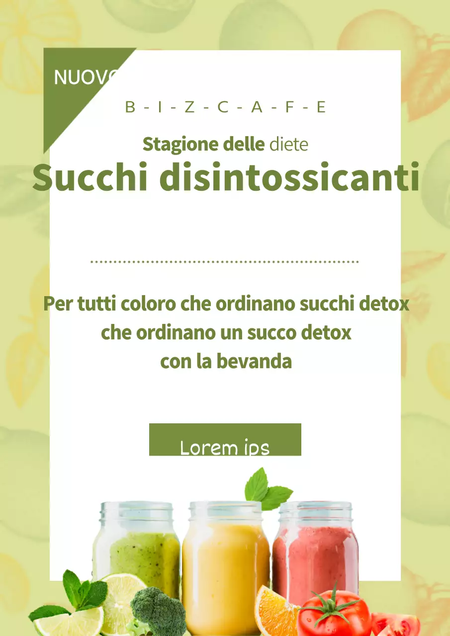 Succhi disintossicanti