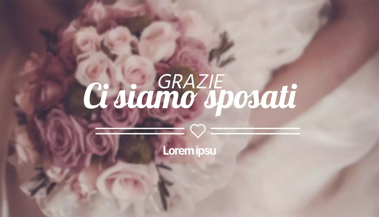 Siamo sposati