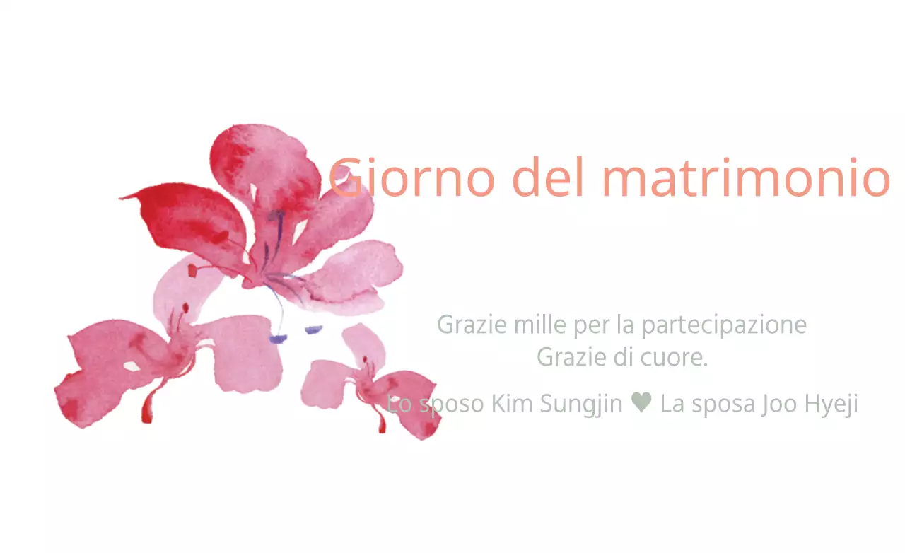 Giorno del matrimonio
