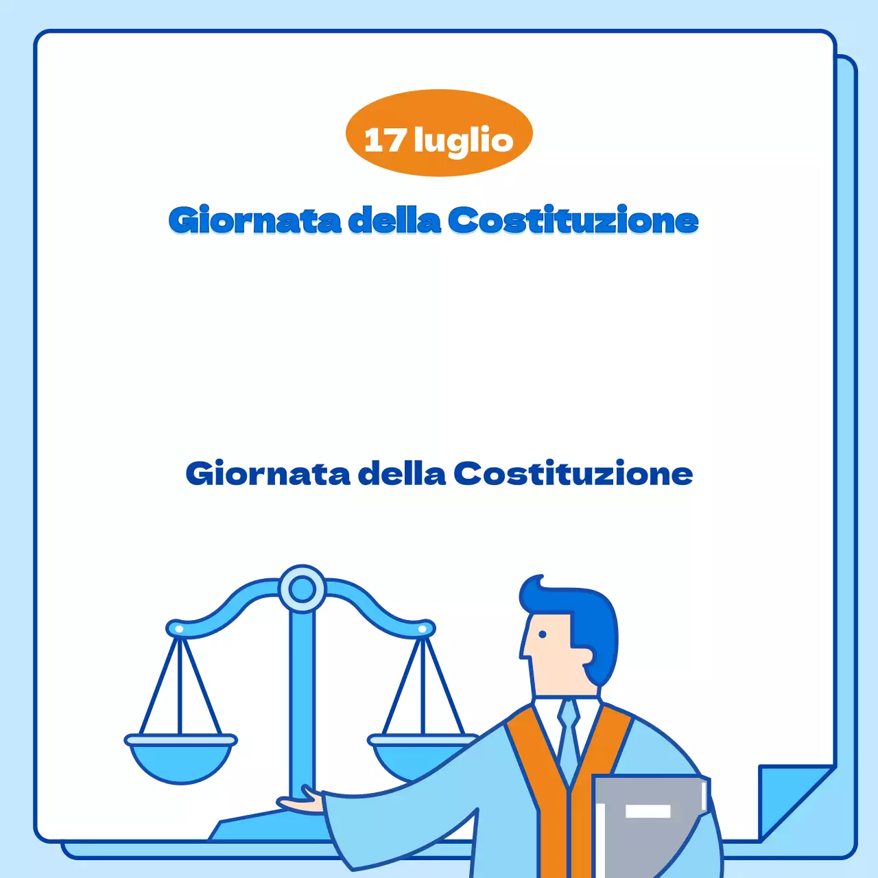 Giornata della CostituzioneCardNews