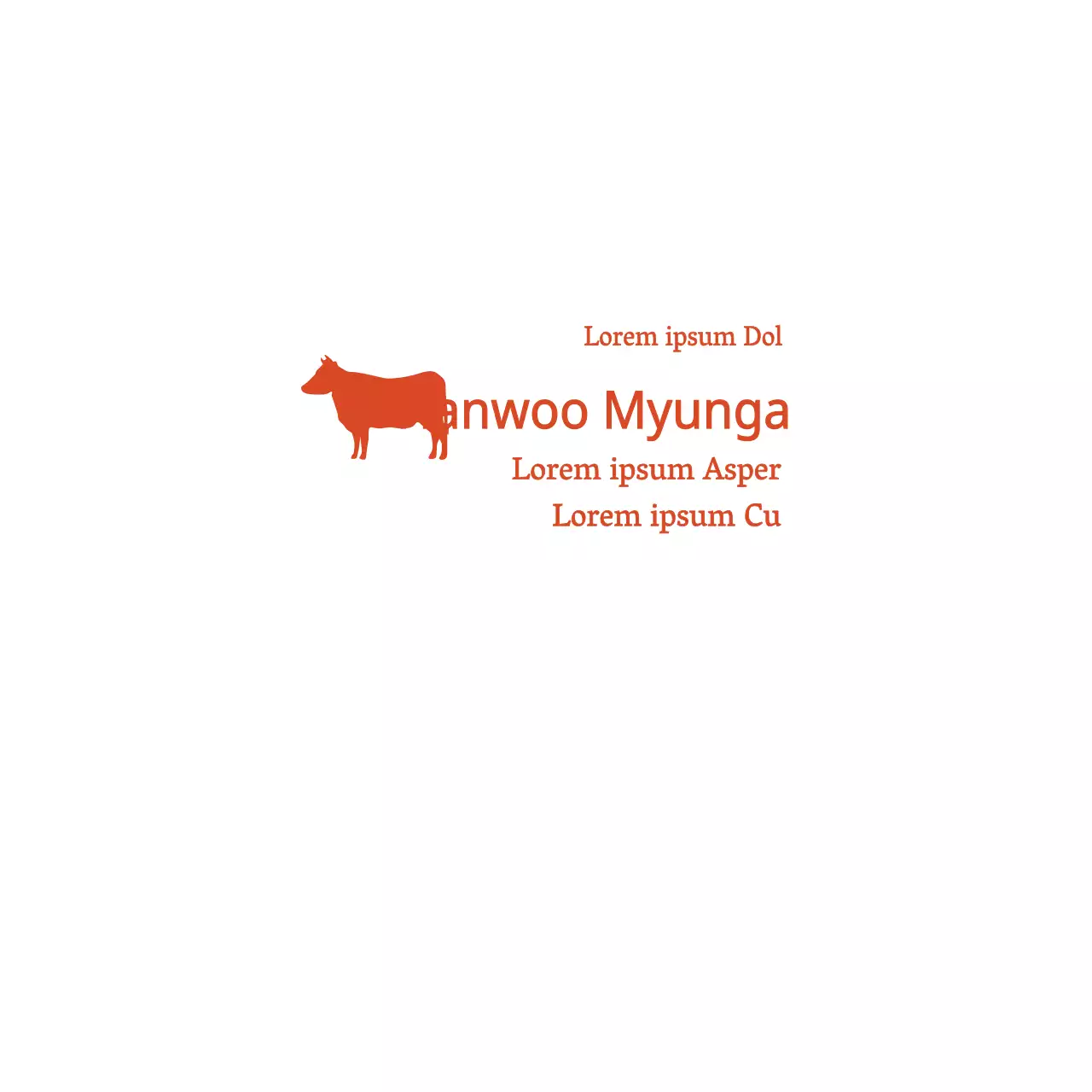 Servilleta Hanwoo Myunga