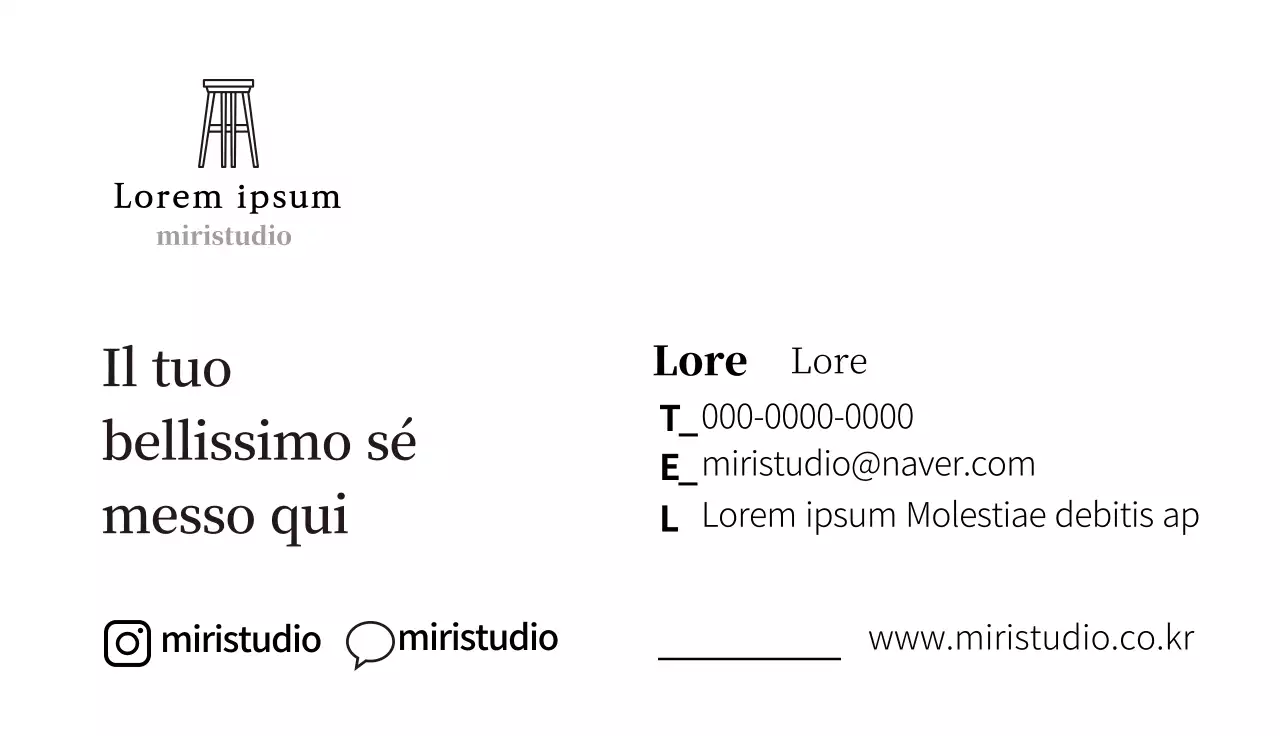 Studio fotografico retrò con illustrazioni marroni