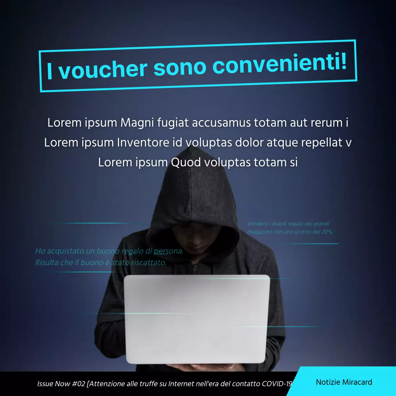 bluetonephotoSempliceInternetScamCardNews