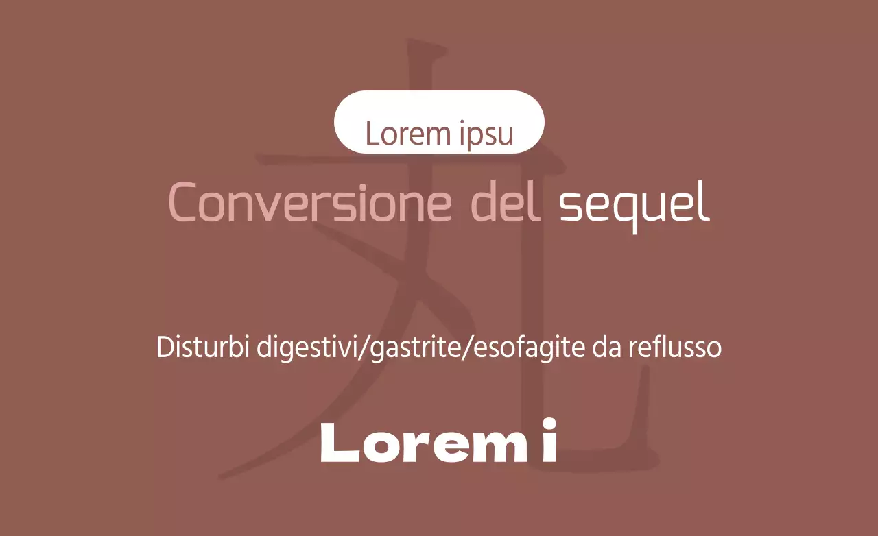 Conversione del sequel