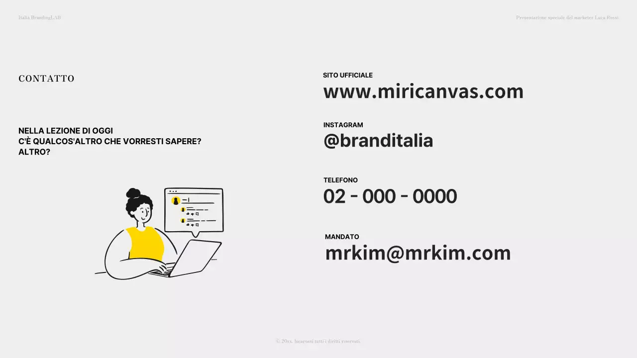 Risorse per la classe nei toni del giallo e del grigio con semplici illustrazioni