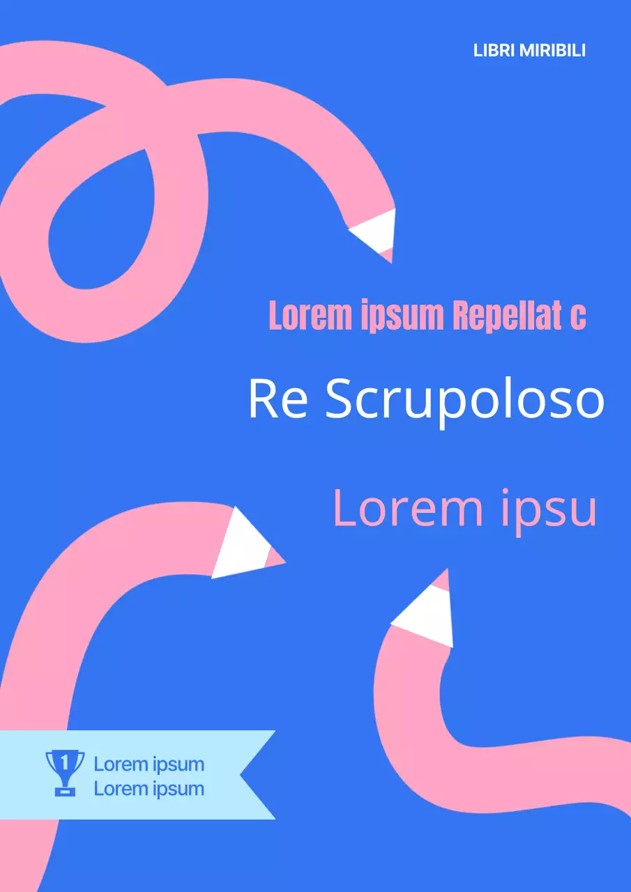 Un tocco di blu e rosa sulla copertina di un libro di esercizi di inglese