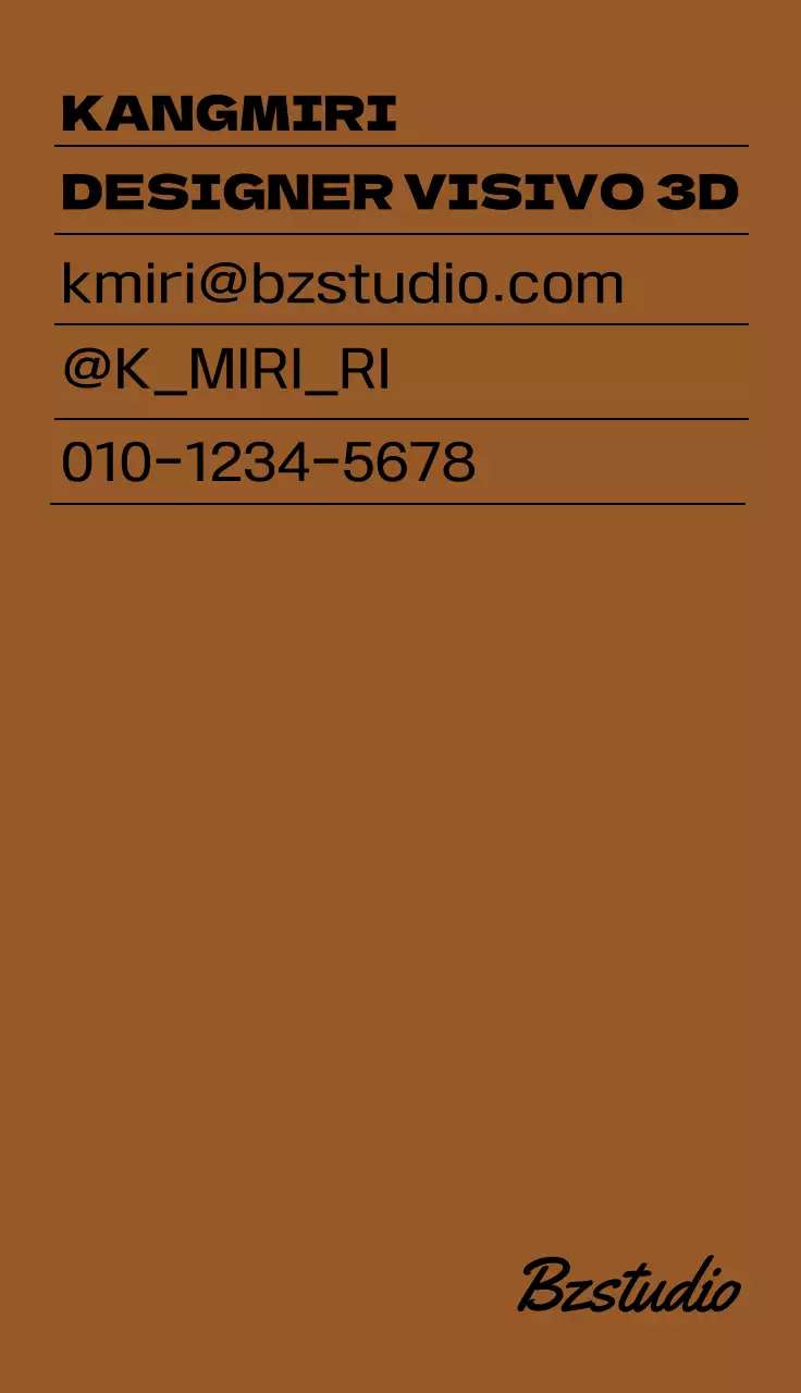 Design elegante con testi dai colori pacati e di classe