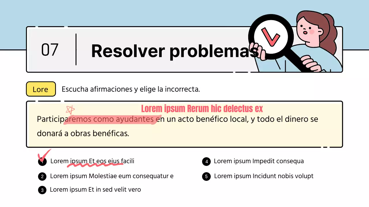 Lindo estilo de personaje educativo en azul claro