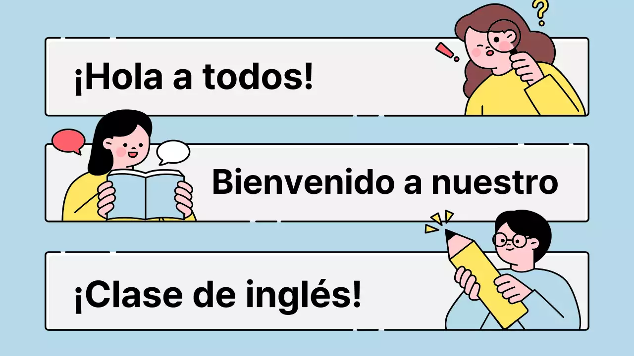 Lindo estilo de personaje educativo en azul claro