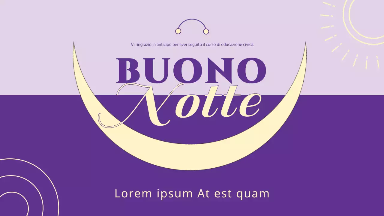 Lezione clinica sulle semplici abitudini del sonno di Mauve