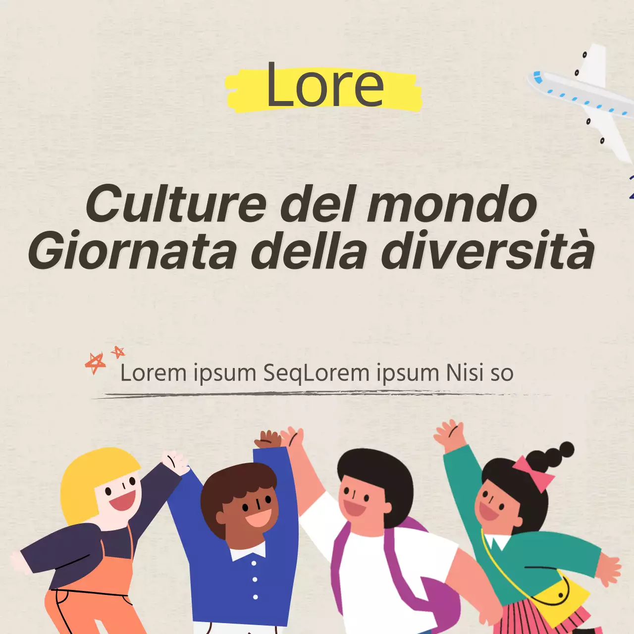 Dooclass Giornata mondiale della diversità culturale CardNews Design