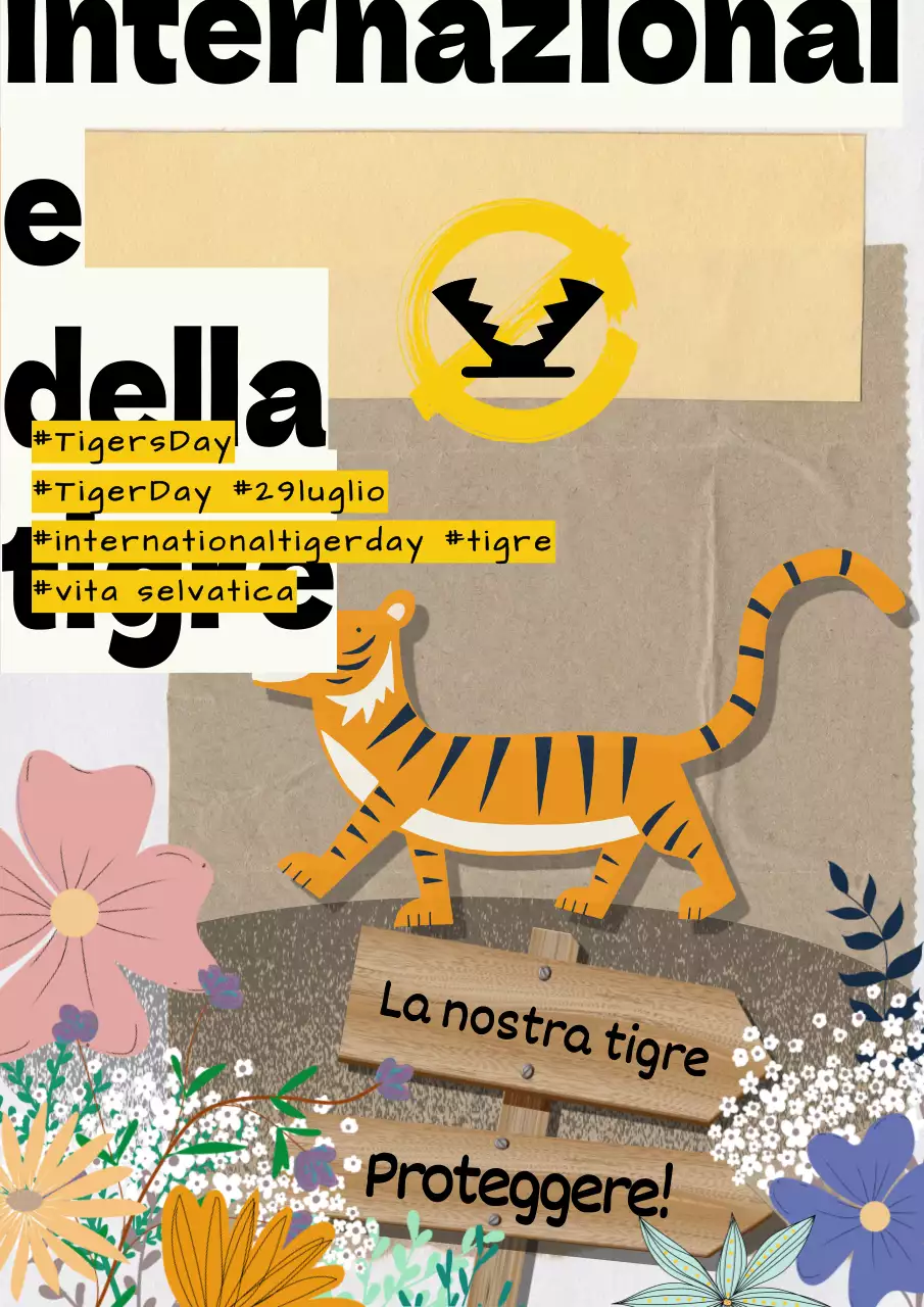 (Premium) Promuovere la Giornata mondiale della tigre con un concetto fiabesco