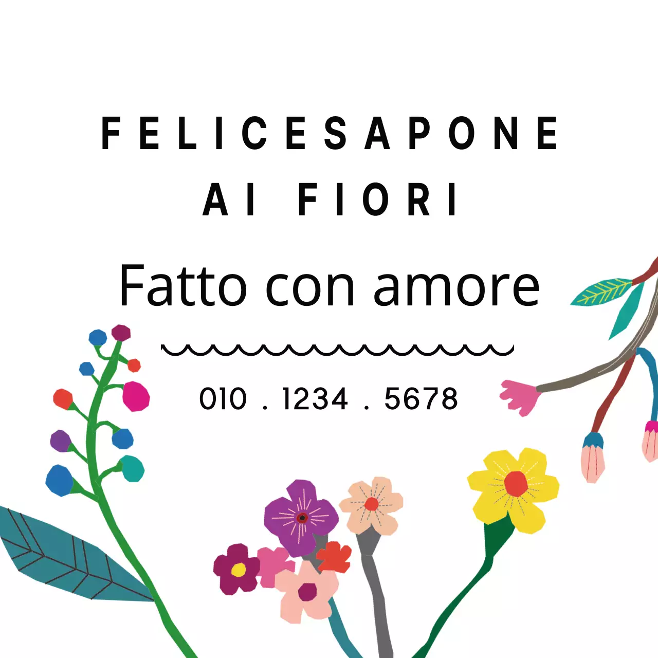 Sapone ai fiori