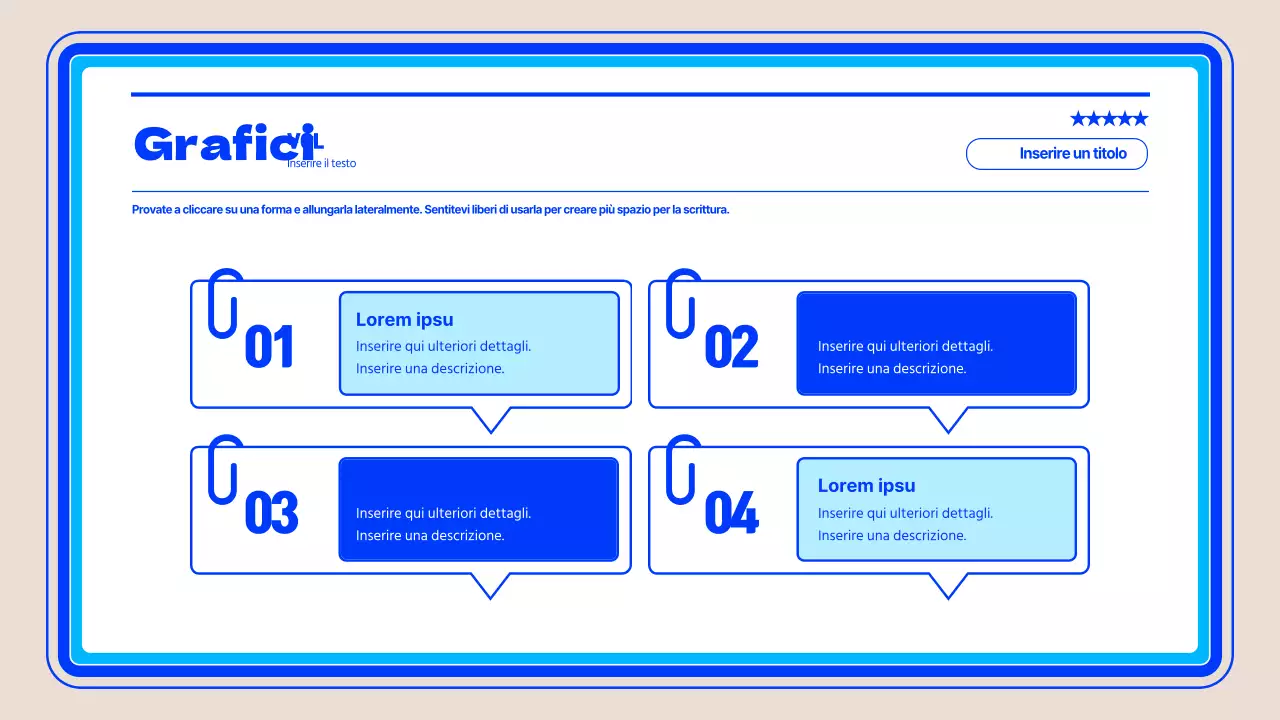 Semplice infografica sulla gestione dei progetti in blu