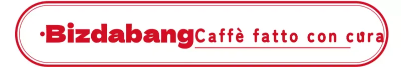 Forme semplici in stile logo rosso caffè