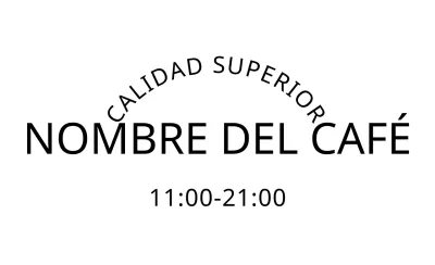 16 adhesivos para cafés