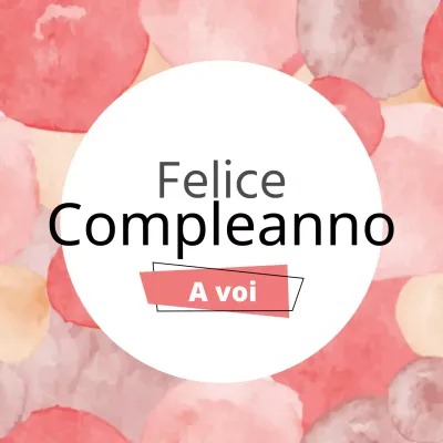 Buon compleanno