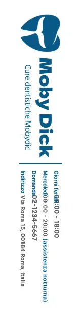 Stile semplice e pulito del logo del simbolo del dente in blu navy e bianco per la promozione dentale e la promozione