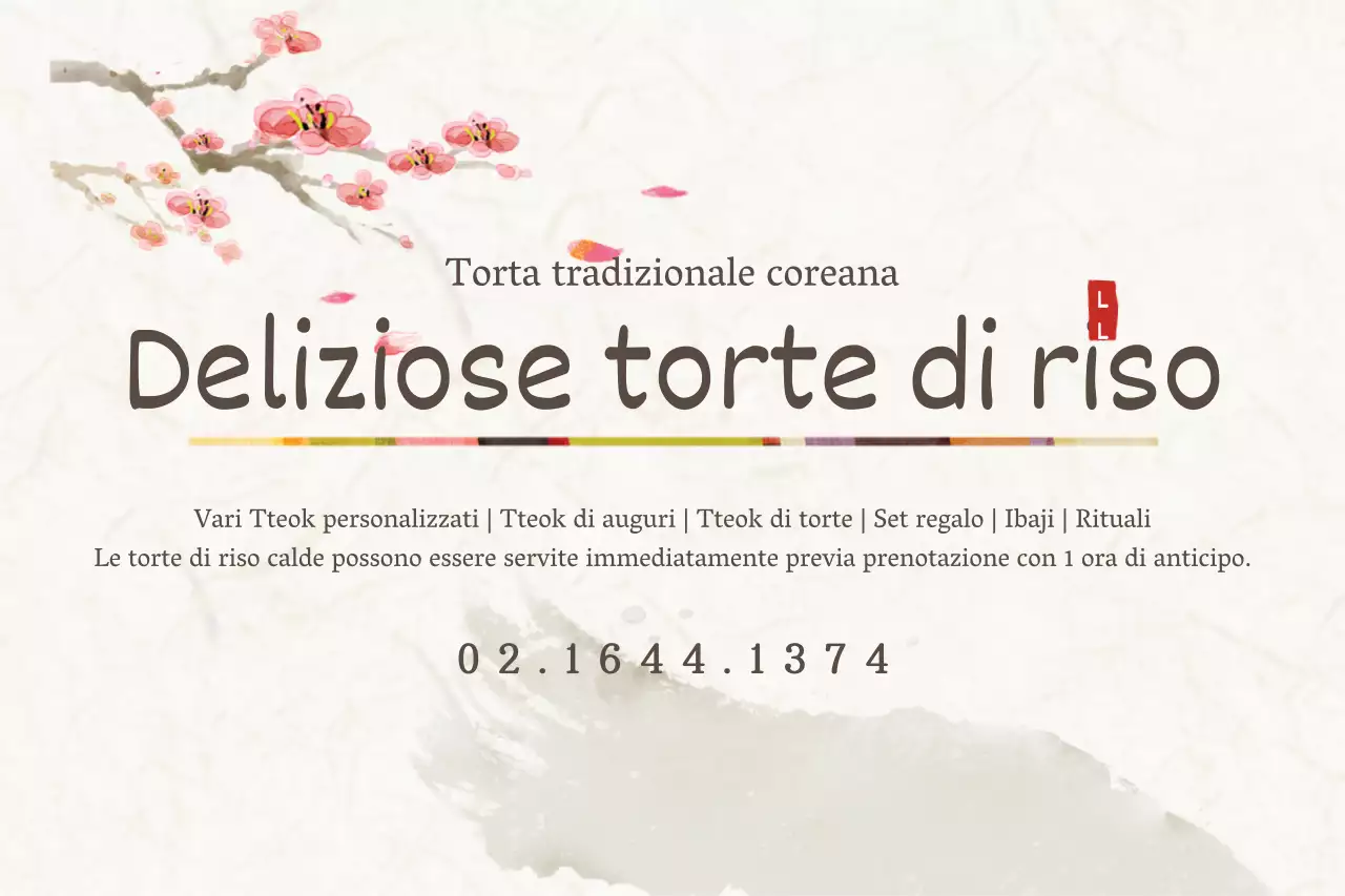 Deliziose torte di riso