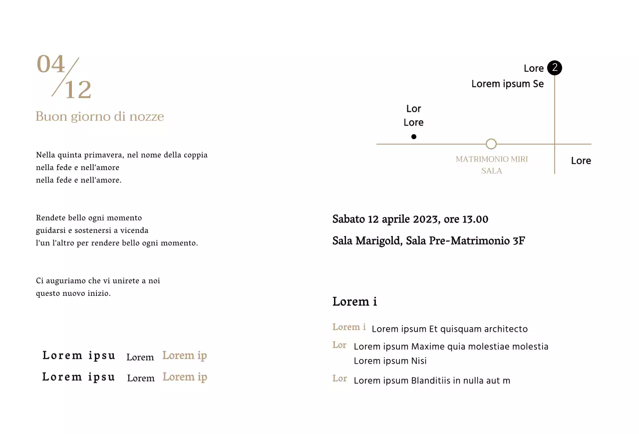 Invito di nozze con testo pulito e cornice ovale