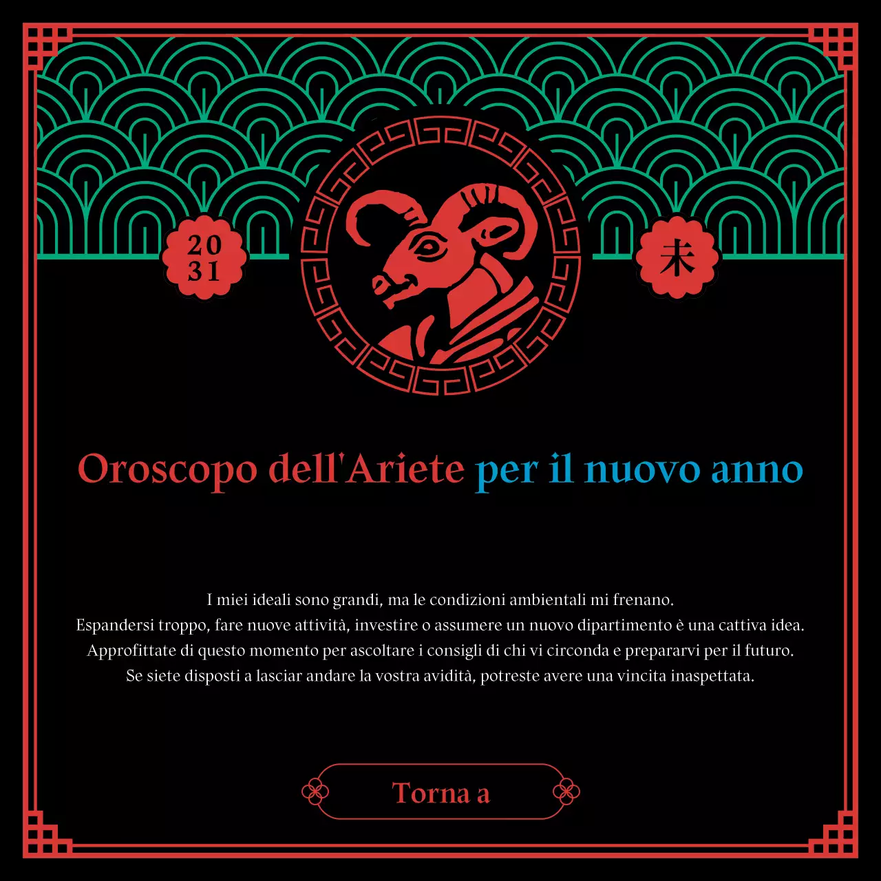 Un concetto sciamanico nero e pentagonale dell'oroscopo zodiacale di Capodanno