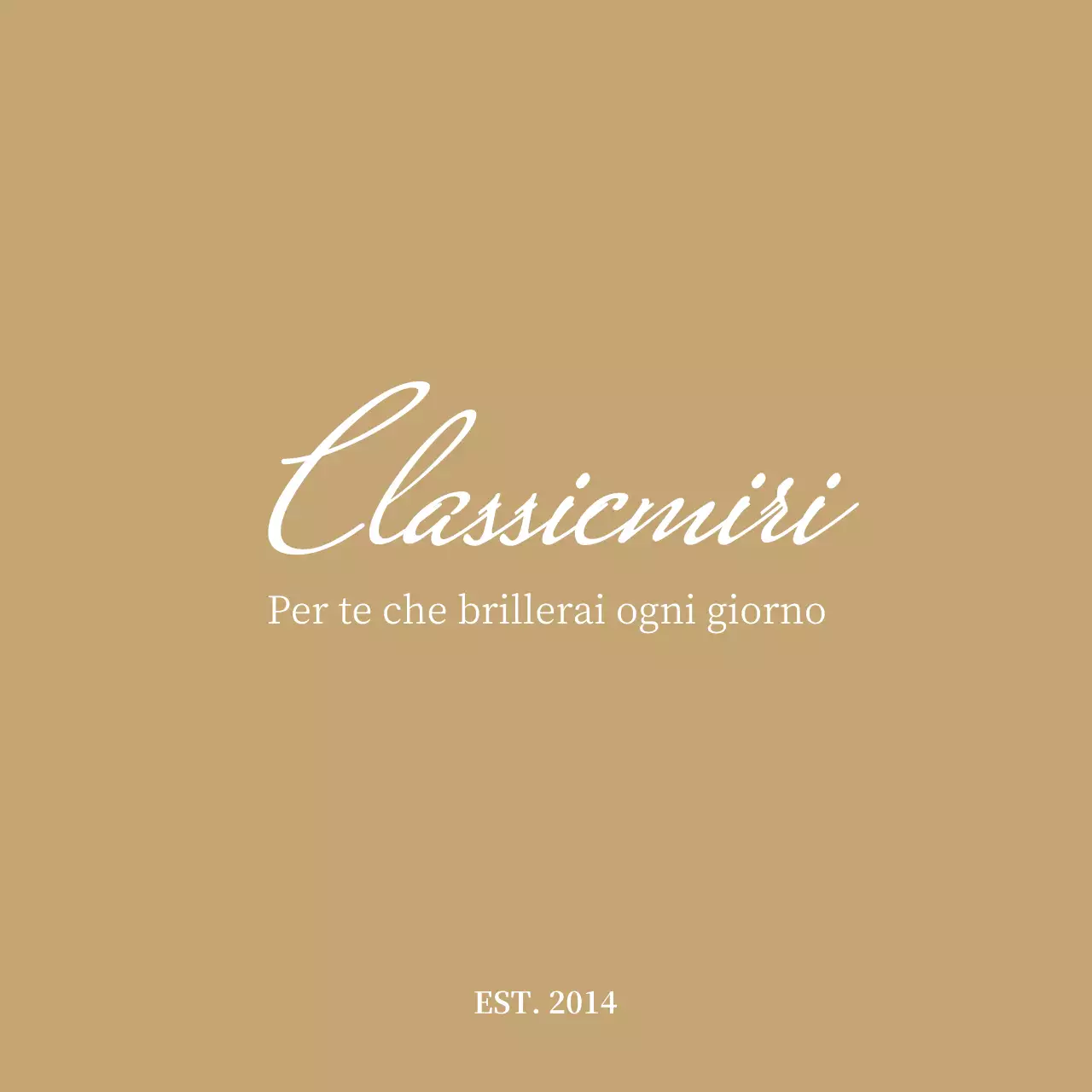 Promuovere una gioielleria con un concetto di corsivo inglese