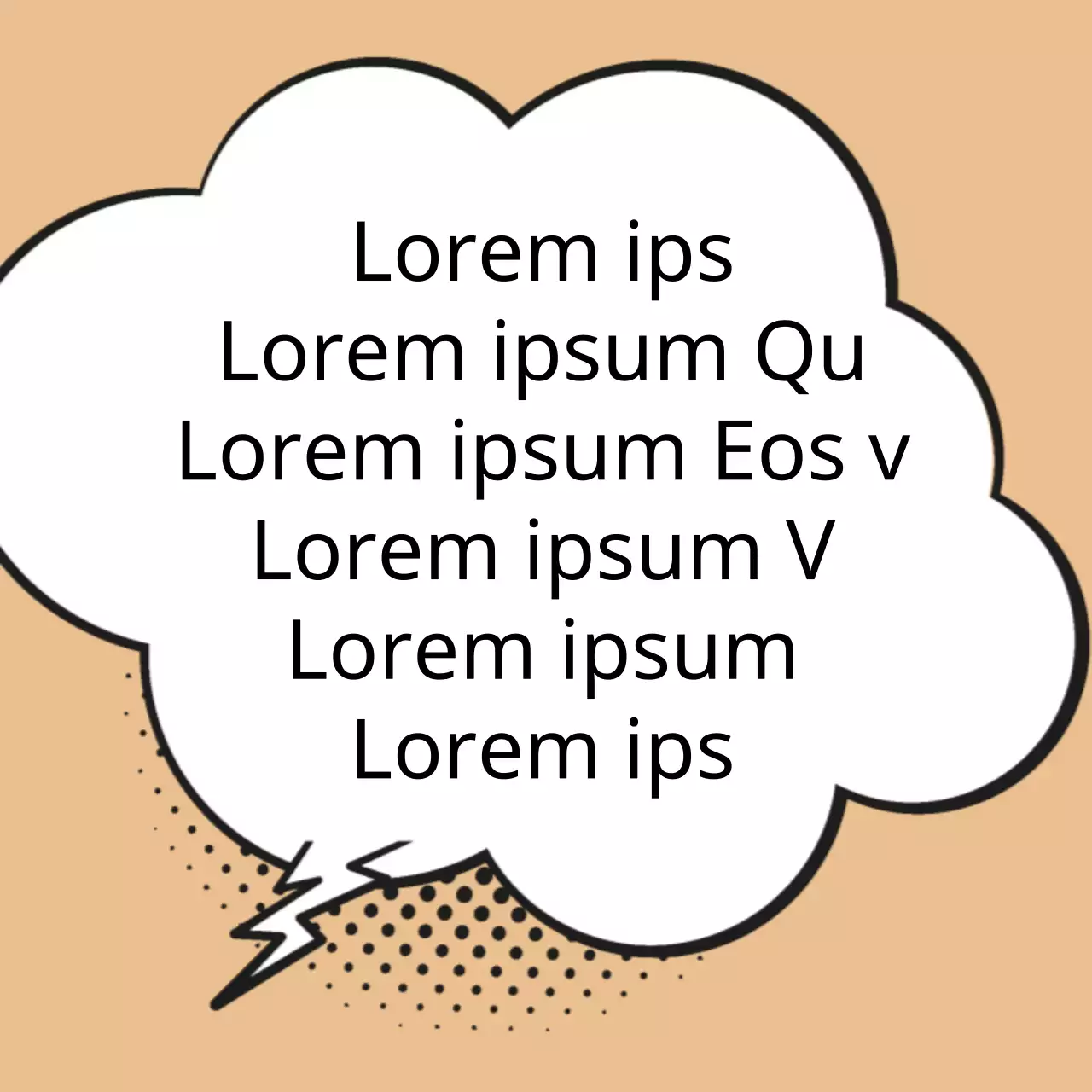 Concetto di illustrazione dei cartoni animati in bianco e marrone chiaro Grazie per il messaggio di consegna