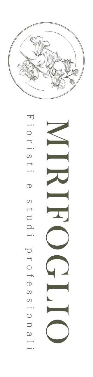 Nero emotivo floreale illustrazione emblema logo stile fiore studio promozione