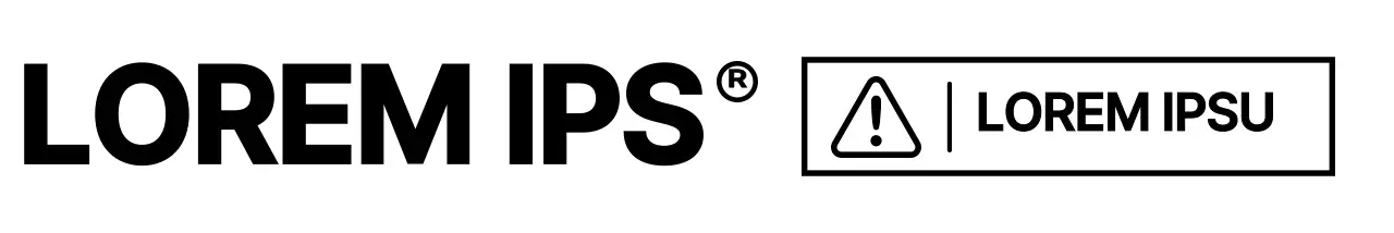 Caffè semplice e pulito in stile corriere adesivo in nero