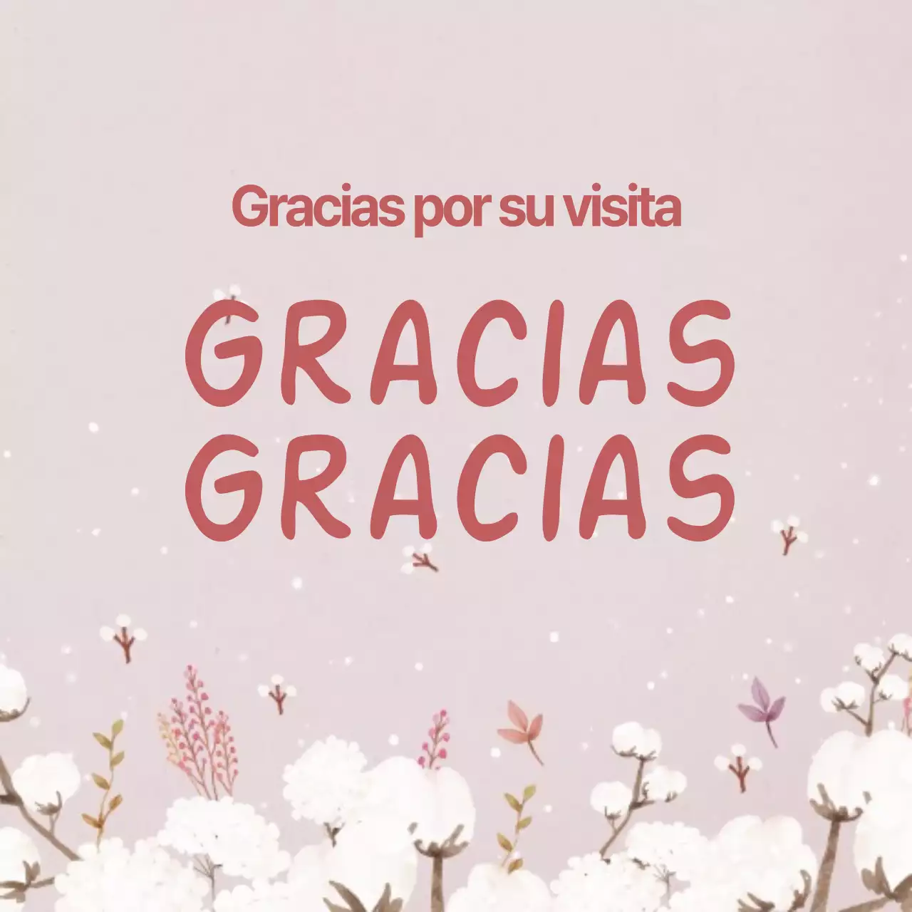 Gracias por su visita