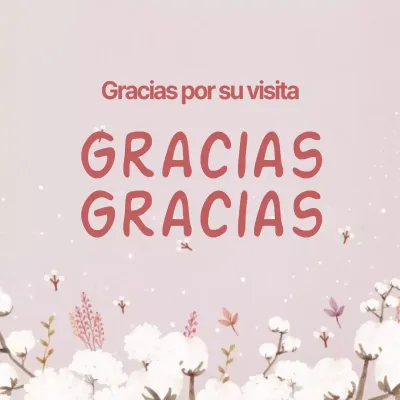 Gracias por su visita