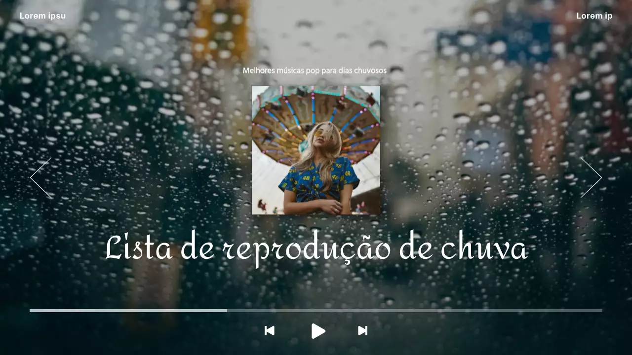 Uma lista de reprodução de canções pop sentimentais para dias de chuva Miniatura do YouTube