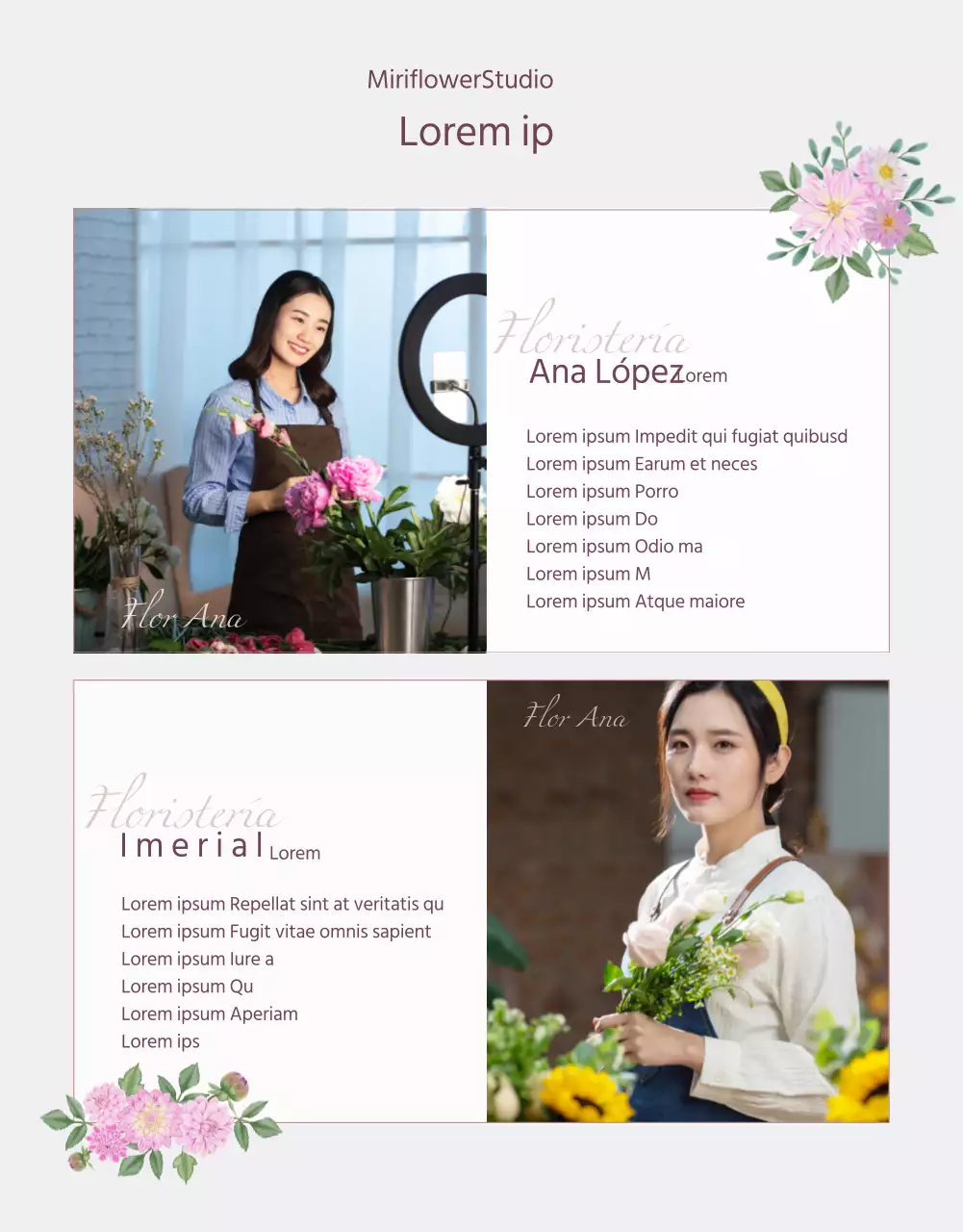 Una guía para una lujosa clase floral de un día en rosa.