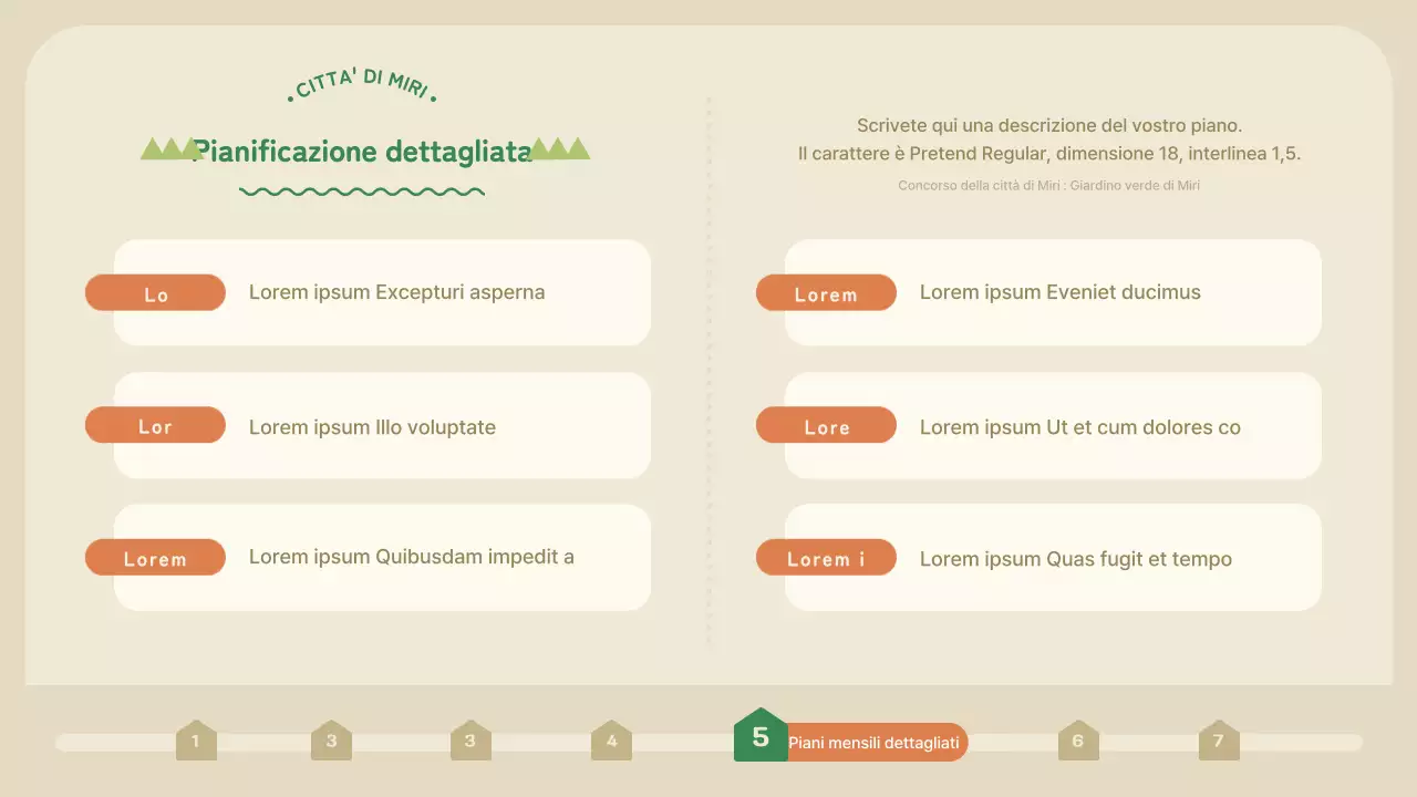 Proposta di concorso per il giardino di rivitalizzazione della comunità verde e arancione