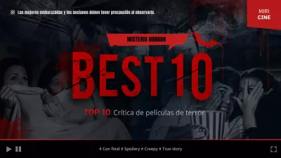 Críticas de películas de terror al estilo Netflix Miniaturas de YouTube