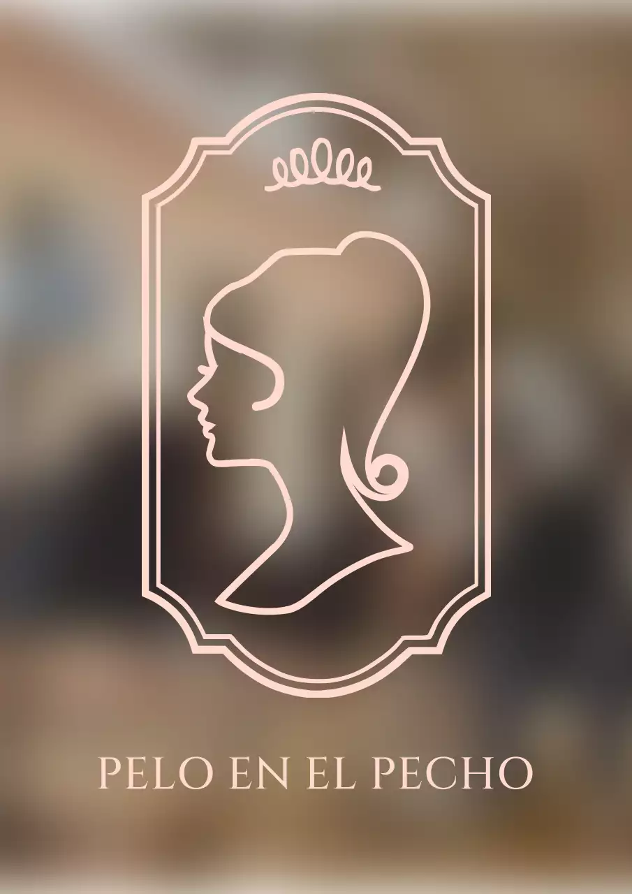 Un salón de belleza con una lujosa decoración rosa y una vista lateral de una mujer.