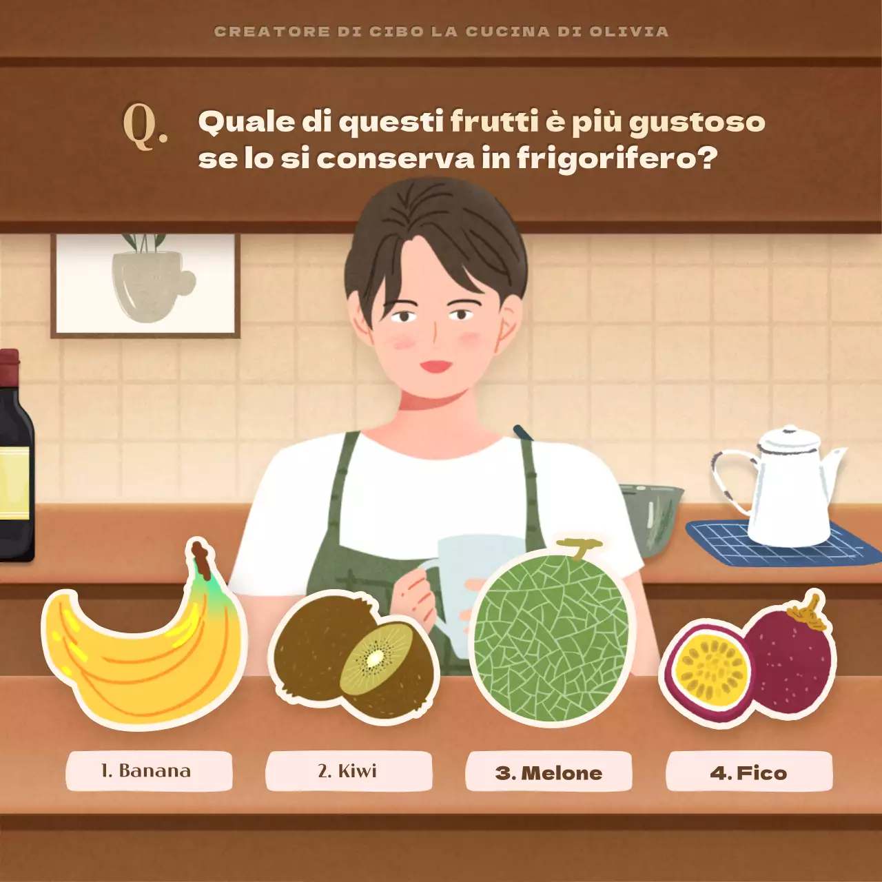 Quiz sul concetto di illustrazione marrone ed emozionale di overkill