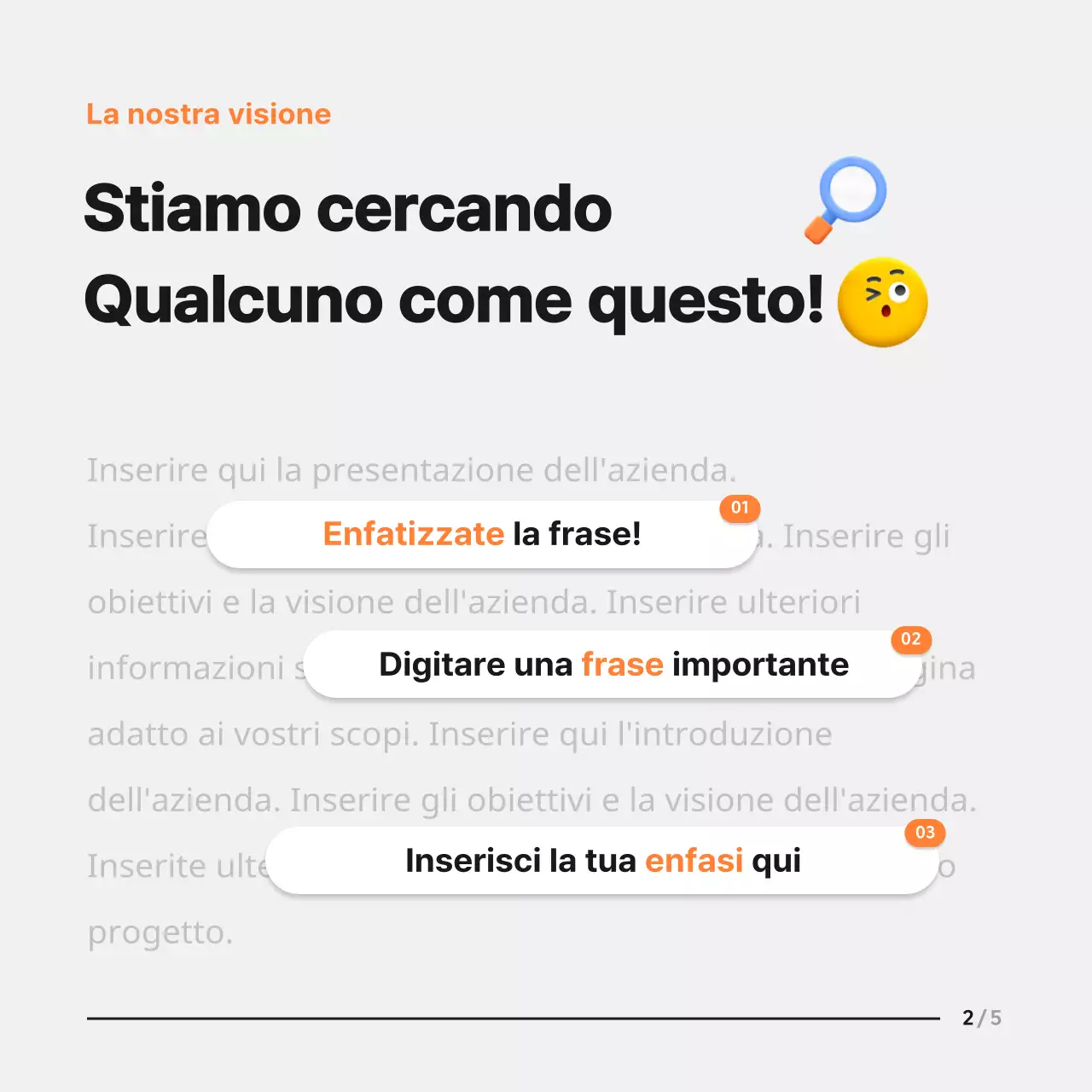Concetto di emoji in bianco e nero per gli annunci di lavoro