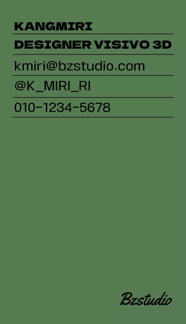 Design elegante con testi dai colori pacati e di classe