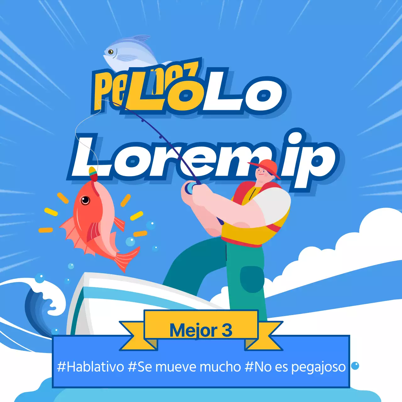 Información sobre la pesca en la Laguna Azul