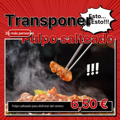 Pulpo salteado