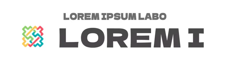 Un logo dal simbolo semplice e pulito, nella tradizione coreana dei colori pentagonali Materiale promozionale per la Fondazione Cultura