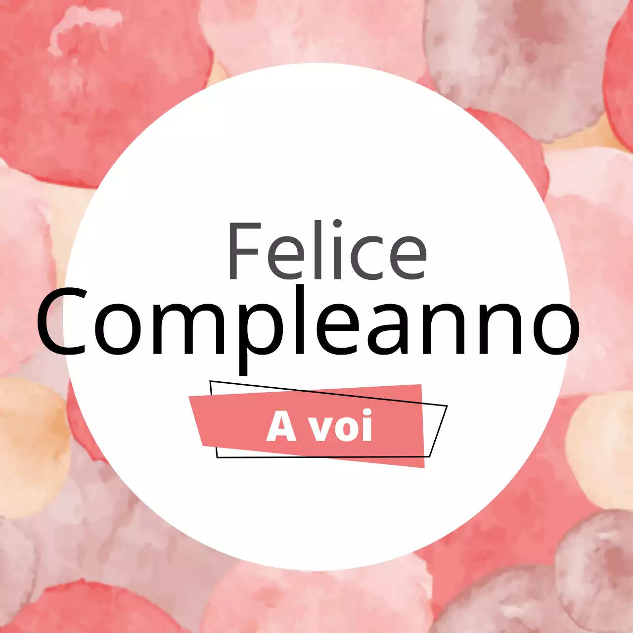Buon compleanno