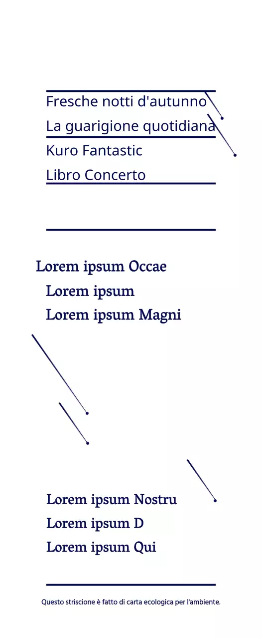 Blu navy semplice stella illustrazione stile libro Concerto annuncio informazioni