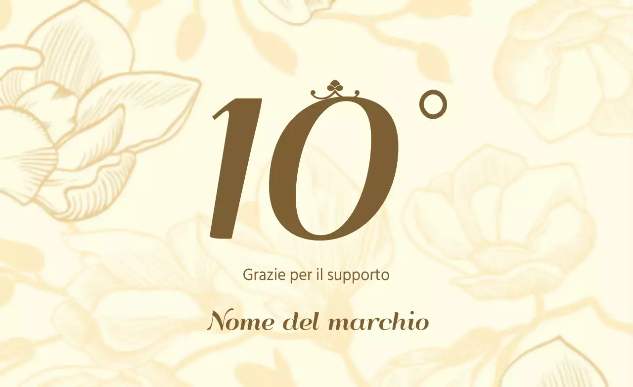 10° anniversario