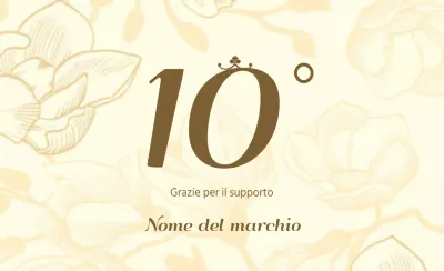 10° anniversario